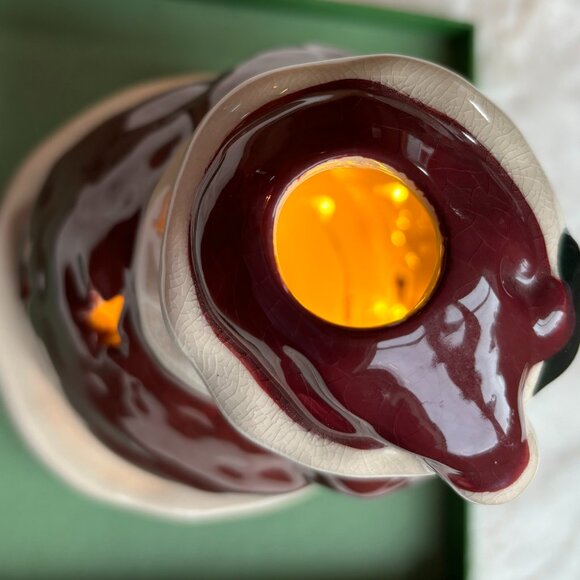 VTG Crazy Mountain Santa Holding A Star-Votive Candle Holder (2 Pieces) - Picture 15 of 16